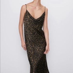 Zara Leopard Print dress